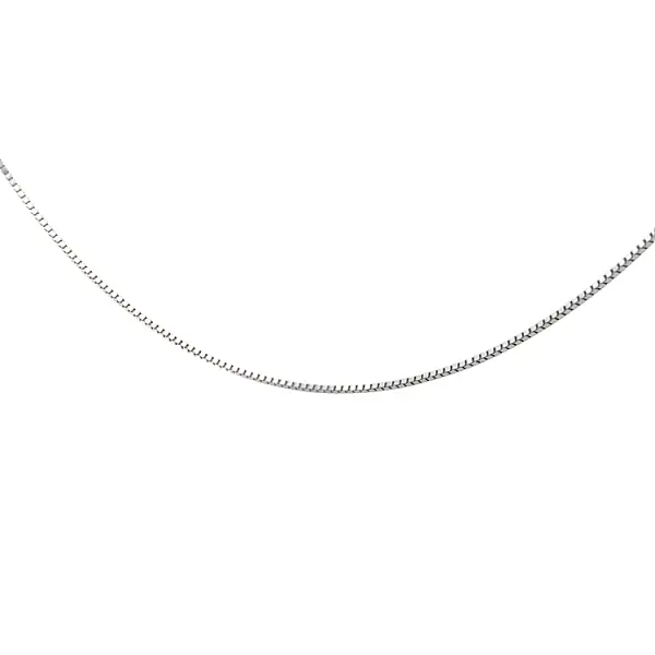 Chain Cube - White Gold Cube