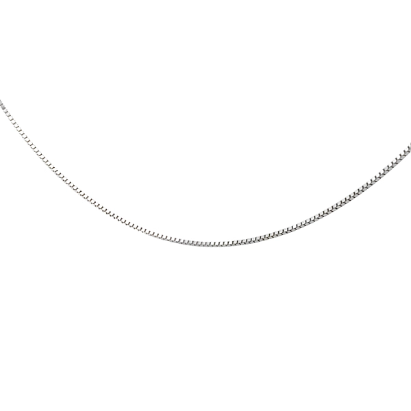 Chain Cube - White Gold Cube