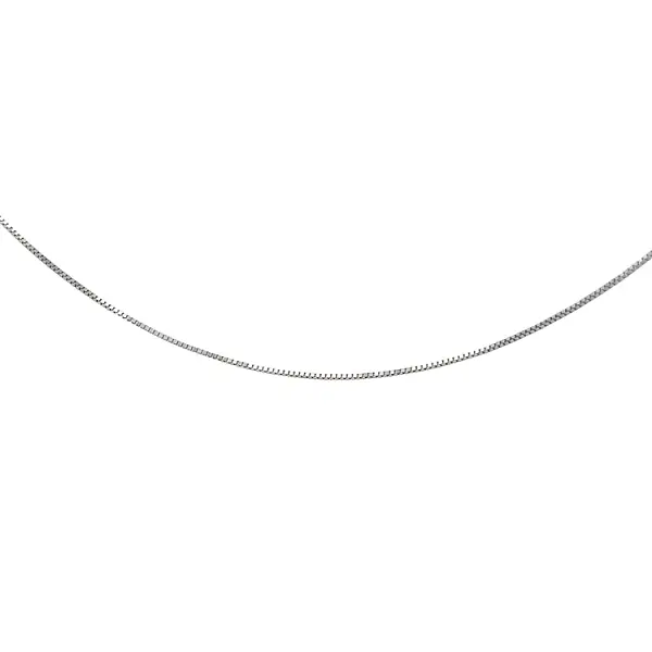 Chain Cube - White Gold Cube