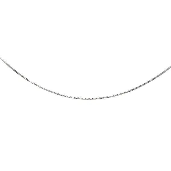 Chain Cube - White Gold Cube