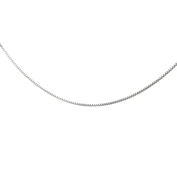 Chain Cube - White Gold Cube