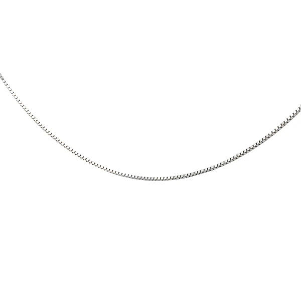 Chain Cube - White Gold Cube