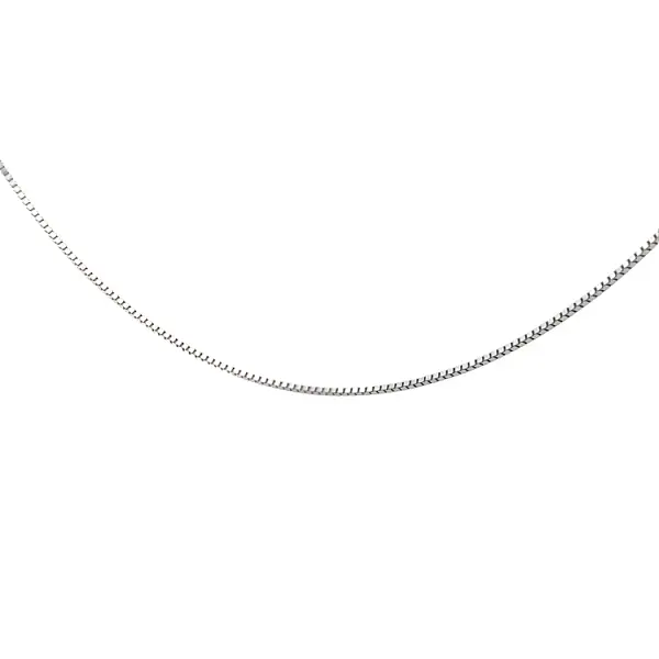 Chain Cube - White Gold Cube