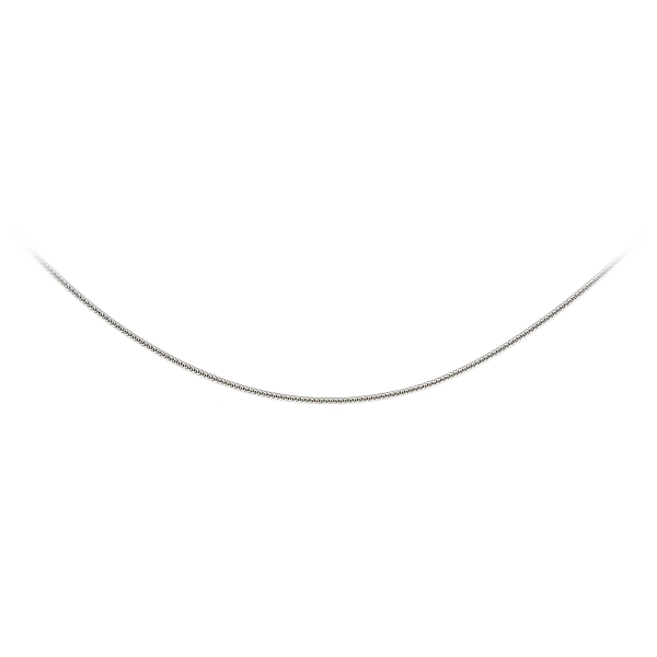 White Gold Fox Tail Chain