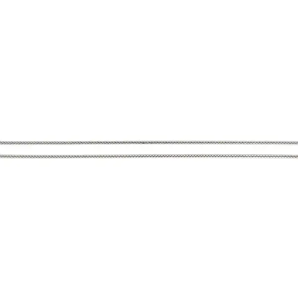 White Gold Fox Tail Chain