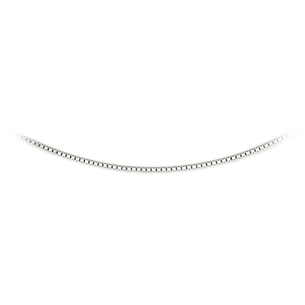 Chain Cube - White Gold Cube