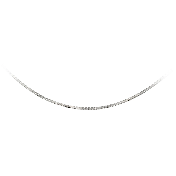 Chain Cube - White Gold Cube