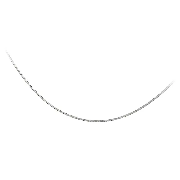 Chain Cube - White Gold Cube