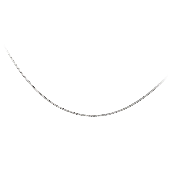 Chain Cube - White Gold Cube