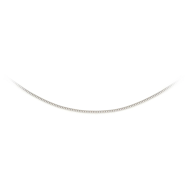 Chain Cube - White Gold Cube