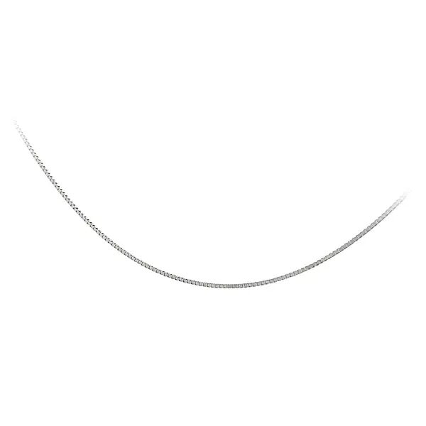 Chain Cube - White Gold Cube