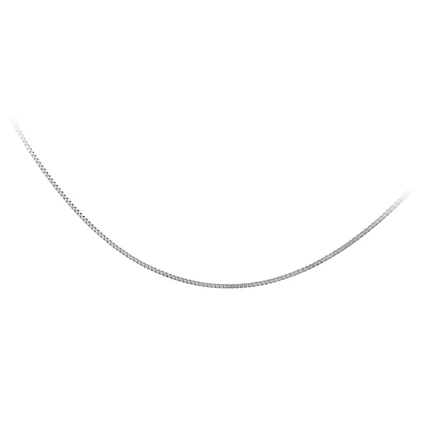 Chain Cube - White Gold Cube