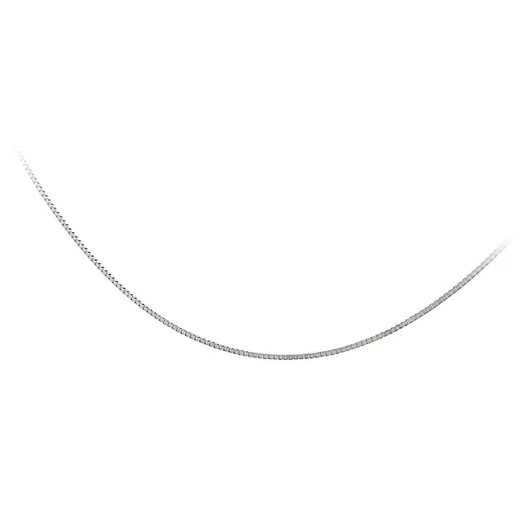 Chain Cube - White Gold Cube