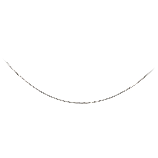 Chain Cube - White Gold Cube