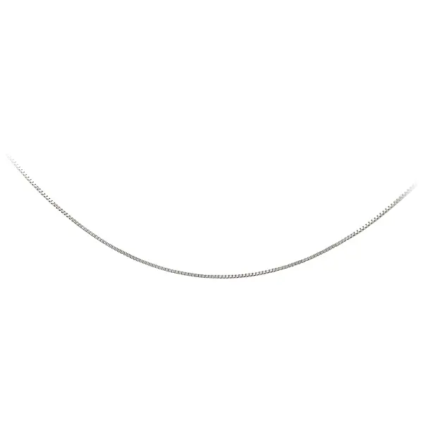 Chain Cube - White Gold Cube