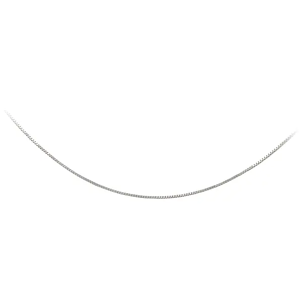 Chain Cube - White Gold Cube