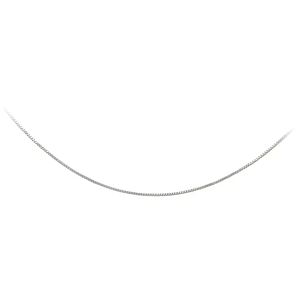 Chain Cube - White Gold Cube