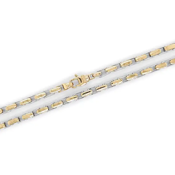 Men's Combination Gold Necklace