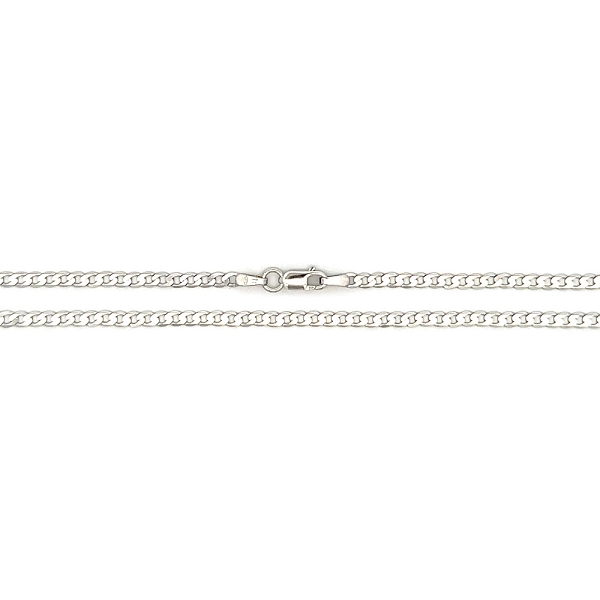 White Gold Armour Chain