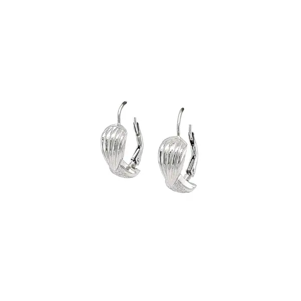White Gold Earrings