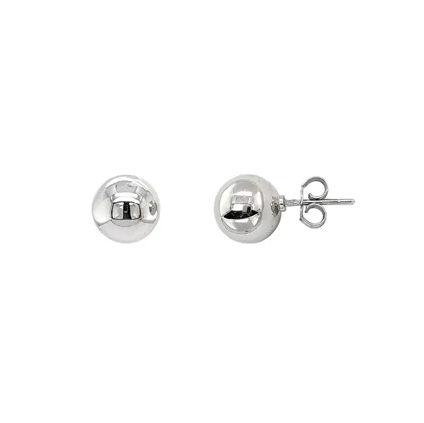 Stylish Earrings with Minimalist Gold Balls