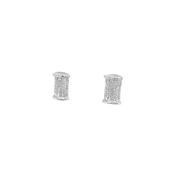Earrings made of White Gold