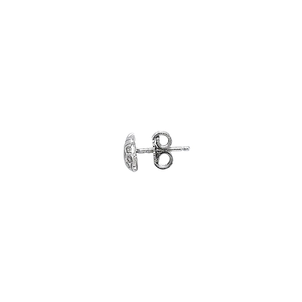 Elegant Earrings in White Gold