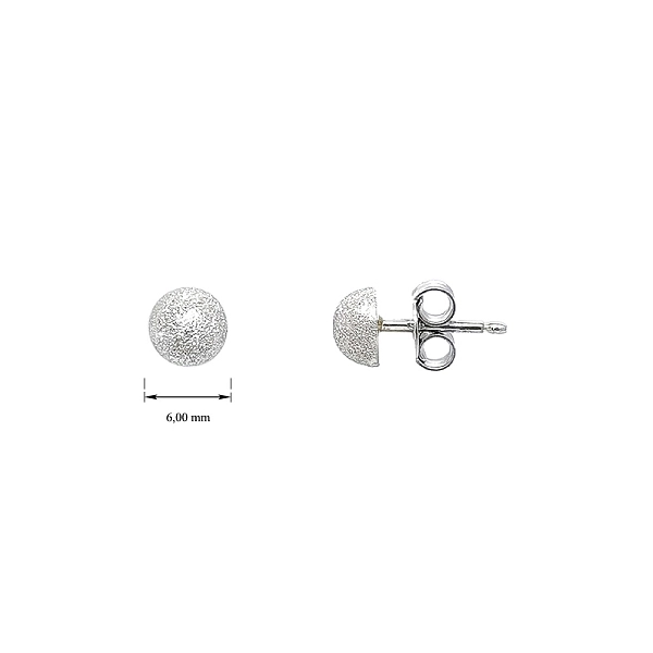 Earrings made of White Gold