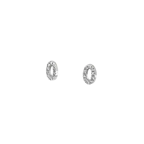 Exclusive White Gold Earrings with Minimalist Style