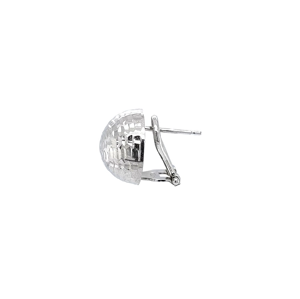 White Gold Earrings