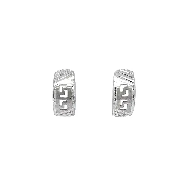 White Gold Earrings