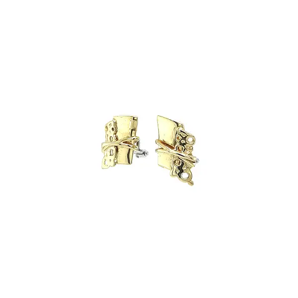Earrings made of Combination Gold