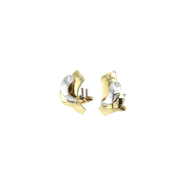 Earrings made of Combination Gold