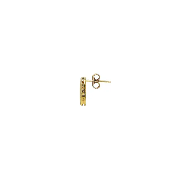 Gold Peck Earrings