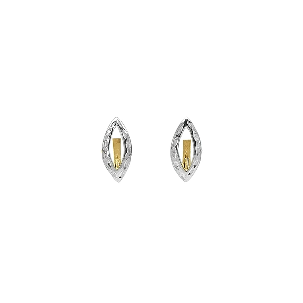 Gold Earrings made of Combination Gold