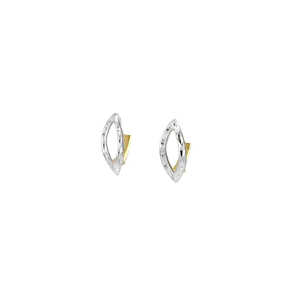 Gold Earrings made of Combination Gold