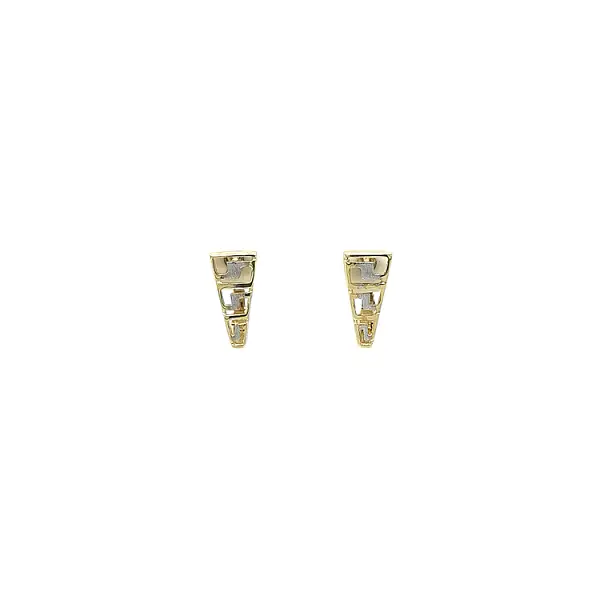 Earrings made of Combination Gold