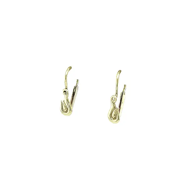 Elegant Gold Earrings with Timeless Design