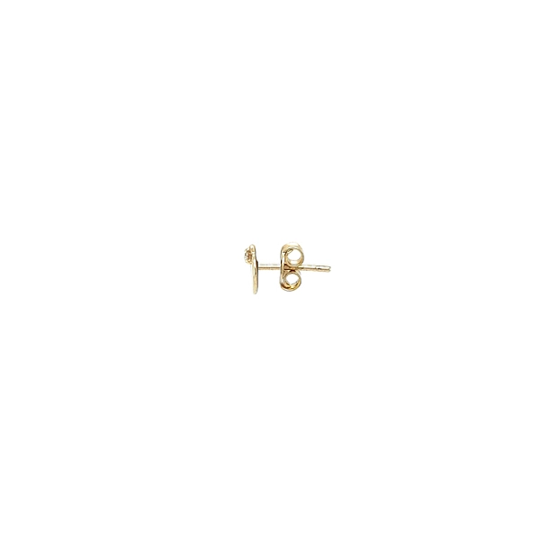 Golden Baby Earrings Hearts