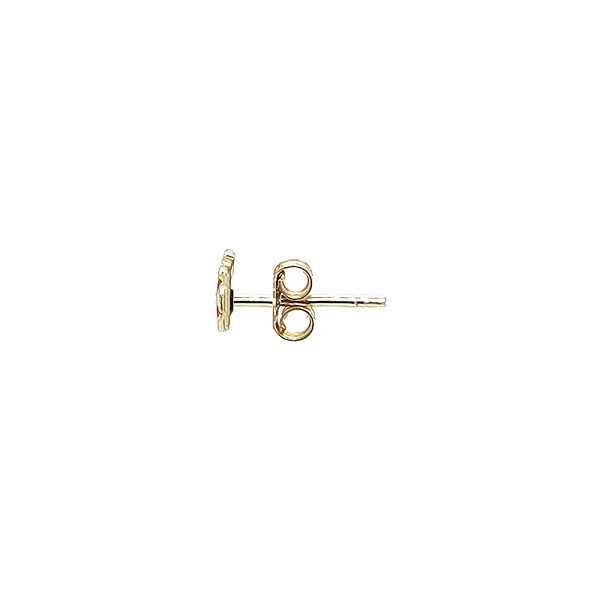 Playful Gold Earrings Inspired by the Beauty of Ladybugs