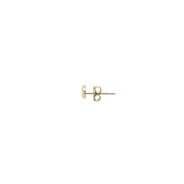 Gold Pecek Earrings Moon
