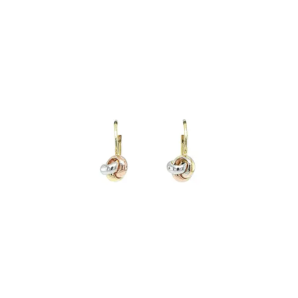Gold Earrings made of Combination Gold