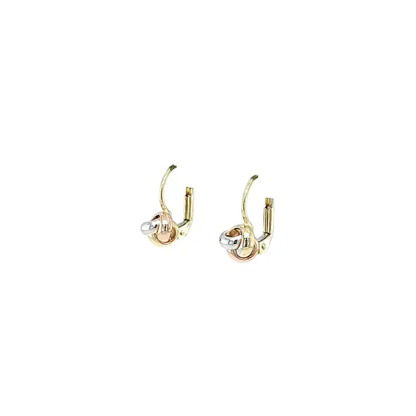 Gold Earrings made of Combination Gold