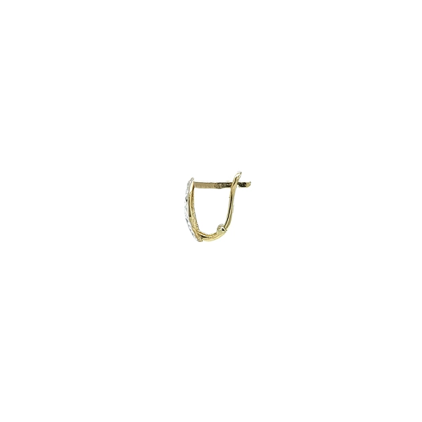 Earrings with Zircones in Gold
