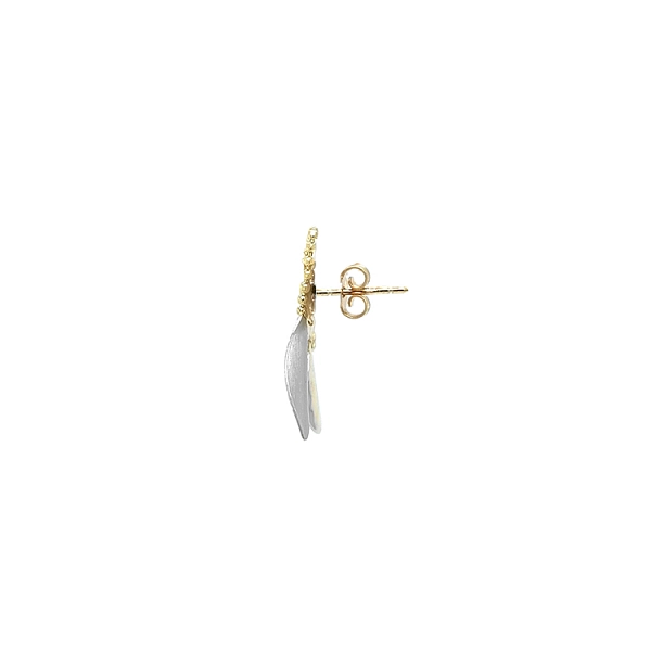 Gold Earrings made of Combination Gold