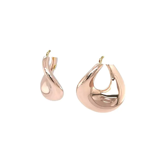 Earrings made of Pink Gold