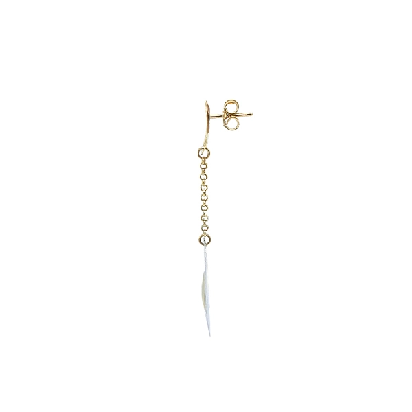 Earrings made of Combination Gold