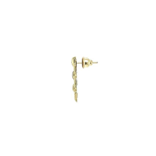 Earrings made of Combination Gold