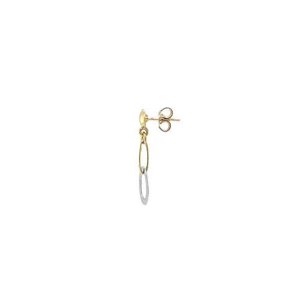 Earrings made of Combination Gold