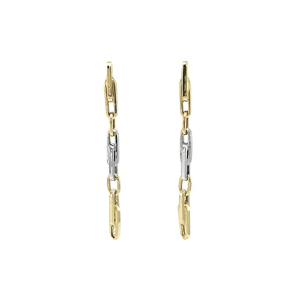 Earrings made of Combination Gold